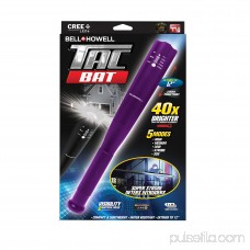 Bell + Howell Tac Bat Military Grade High Performance Tactical Flashlight & Bat, As Seen on TV! Black 565349920